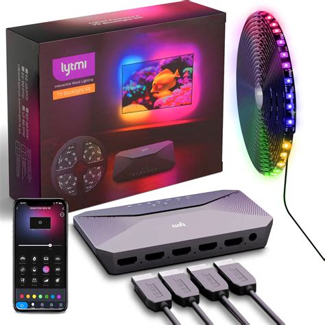 Интериор Lytmi Fantasy 3 HDMI 2 1 LED лента Plus Neo Box TV Backlight