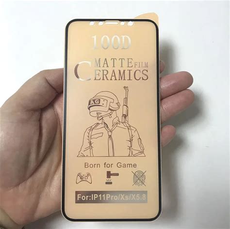 D Matte Ceramics Film Screen Protector For Iphone X Xr Xs Max Buy