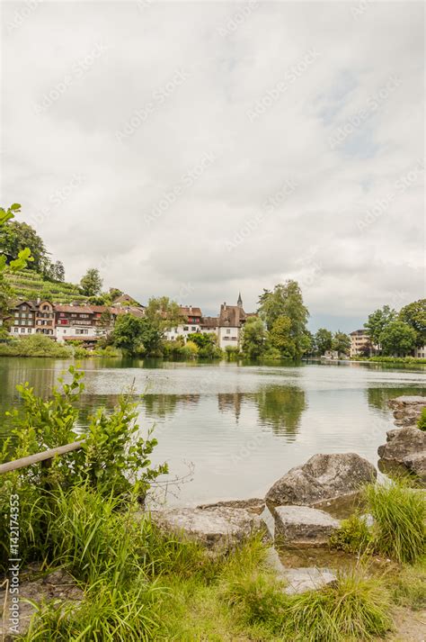 Werdenberg historische Häuser Altstadt Stadt Buchs See Schloss