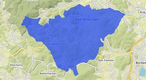 Bodenrichtwert Bad Wildungen Grundstückspreise 2025