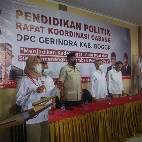 Jelang Pemilu Gerindra Bogor Mulai Panaskan Mesin Partai Fraksi