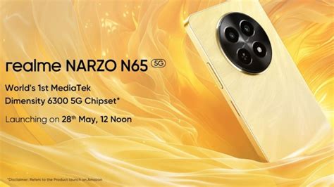 Realme Narzo N65 Resmi Rilis Cek Spesifikasi Ponsel Entry Level Ini