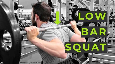 Low Bar Squat Technique To Maximize Power YouTube