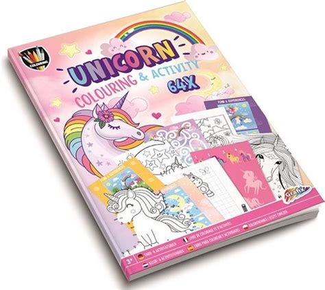 Grafix Kleur En Activiteitenboek Unicorn A Pagina S