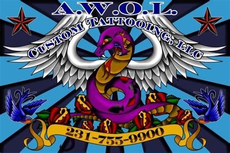 AWOL CUSTOM TATTOOING - Updated December 2024 - 11 Photos & 12 Reviews ...