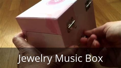 Jewelry Music Box Loveparkproducts Youtube