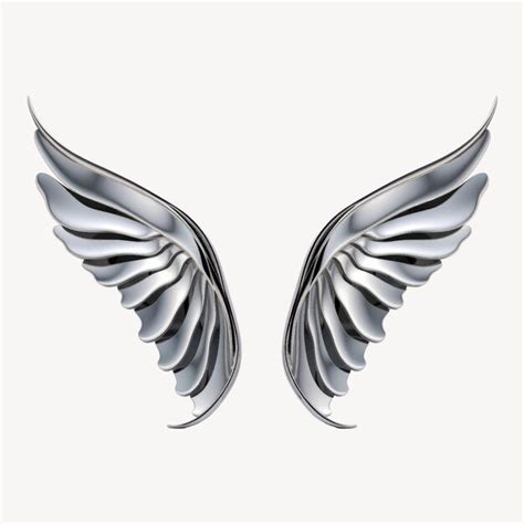 silver wing vectors illustrations    freepik