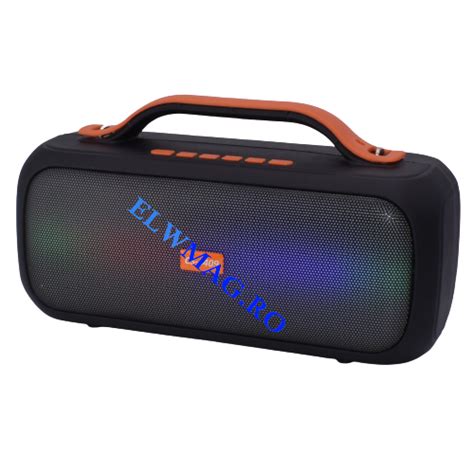 Boxa Portabila Cu Acumulator MP3 USB TF Bluetooth FM Led RGB CS