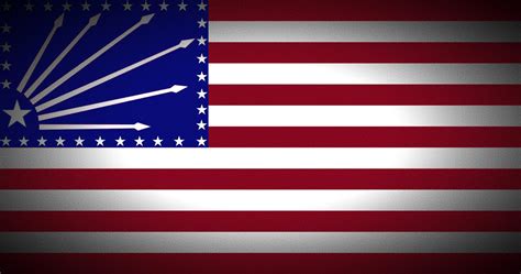 Kemalist Us Flagignore The Effect Added It For Use As A Wallpaper