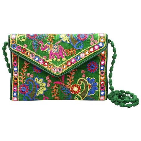 Indian Handmade Designer Embroidered Rajasthani Clutch Bag For Etsy