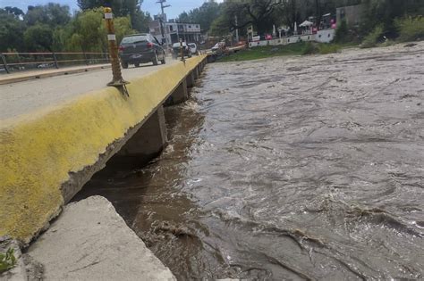 Una creciente de dos metros llegó a Carlos Paz El Diario de Carlos Paz