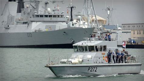 Royal Navy Hms Smiter Archer P2000 Class Coastal Training Training