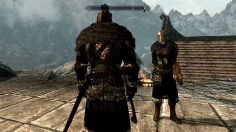 Wolf Themed Retexture Of Faraam Comfy Knight Armor At Skyrim Nexus