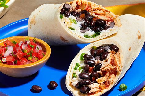 Easy Chicken And Black Bean Burritos Bushs® Beans