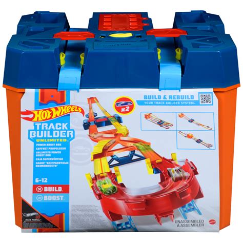 Pista Mattel Hot Wheels Power Boost Box Mi Jugueteria