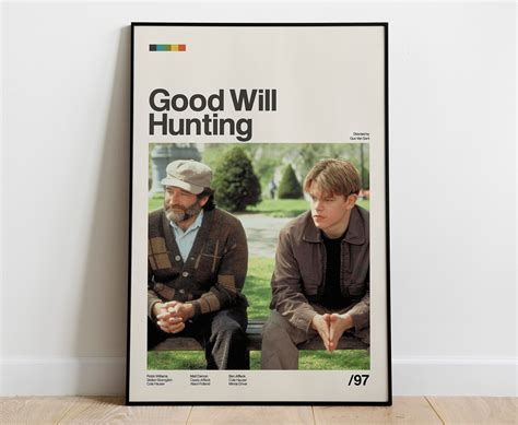 Good Will Hunting By Millie Good Will Hunting Movie Posters Minimalist