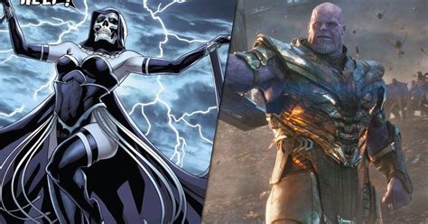 Thanos Co-Creator "Wouldn't Be Surprised" to See Mistress Death Join ...