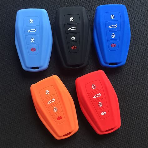 Njfmjm Mplfnp Silicone Rubber Car Key Fob Cover Case Shell Holder