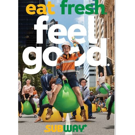 Subway ANZ Unveils Eat Fresh Feel Good Brand Platform And Ambitious