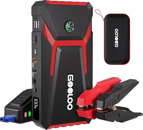 GOOLOO GE2000 2000A Starthilfe Powerbank Supersafe 12V Auto Batterie