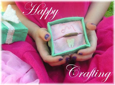 Soft Felt Tooth Fairy Pillow Box Felt Tooth Fairy Pillow Tooth Fairy