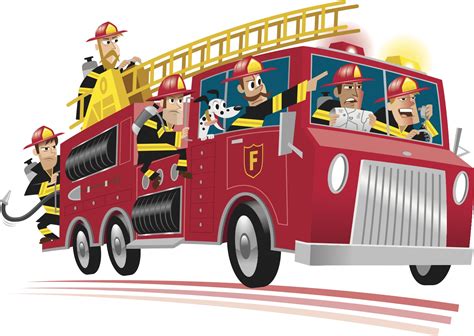 Fire truck fire engine clipart image cartoon firetruck creating 2 ...