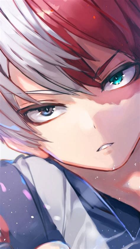 Download Shoto Todoroki Cute Eyes Wallpaper