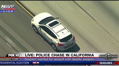 Bizarre Ending Armed Road Rage Suspect Leads Police On Chase Through Los Angeles County Fnn