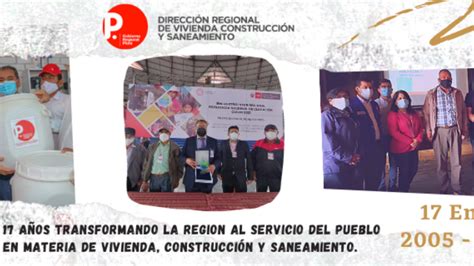 Feliz Aniversario Direcci N Regional De Vivienda Construcci N Y