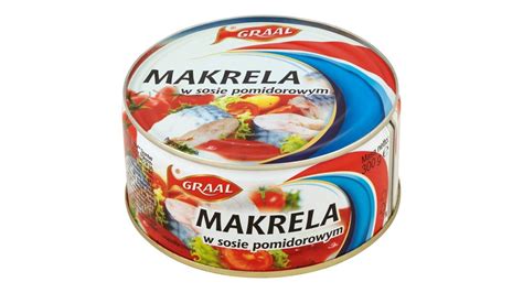 Graal Makrela w sosie pomidorowym 300 g Carrefour Generała Hallera Wolt