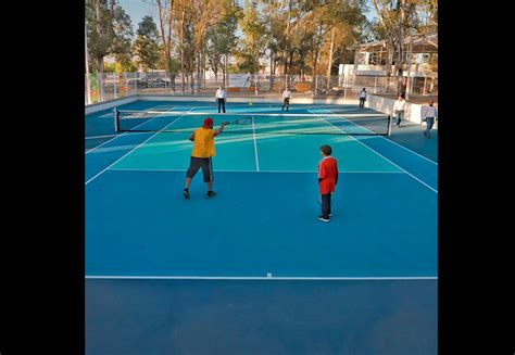 Inauguran La Primera Cancha De Tenis Profesional En JM Palestra