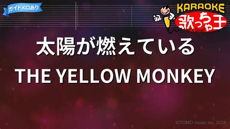 【カラオケ】太陽が燃えているthe Yellow Monkey Youtube