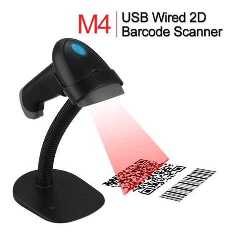 M4 Portable 2d Barcode Scanner Usb Wired Handheld Scaning Pdf417