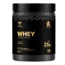 Suplemento alimenticio YAOCA proteína whey polvo sabor chocolate 500 g