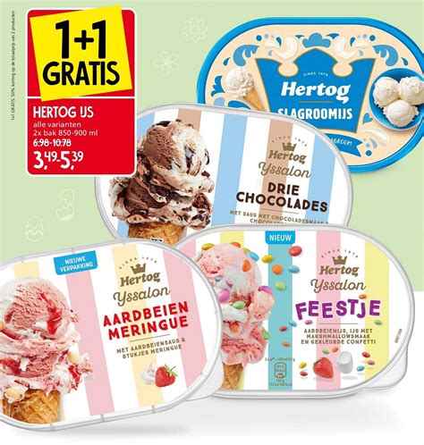 Hertog Ijs Aanbieding Bij Jan Linders 1Folders Nl