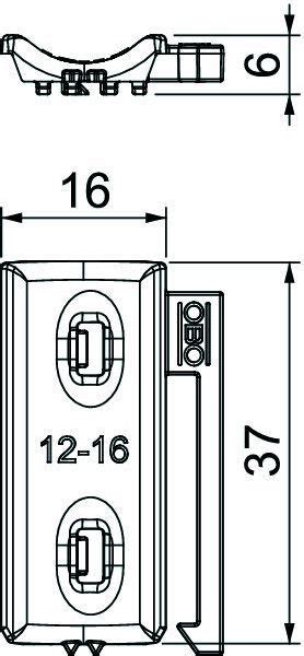 Obo Universal Gegenwanne Uw Lgr Mm Lichtgrau Elektromax