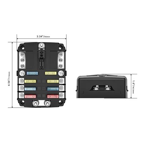 Afg Way Atc Ato Fuse Block With Negative Busbar Circuit Power