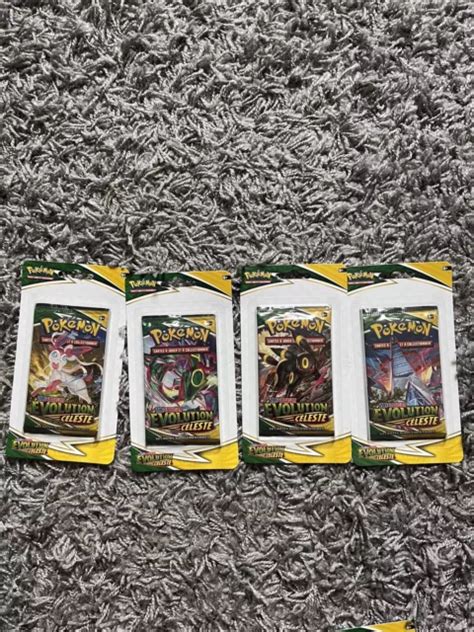 Lot De Booster Pokemon Artset Evolution C Leste Eb Neuf Fr Eur