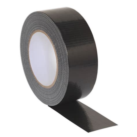 Duct Tape 48mm X 50m Black Huttie