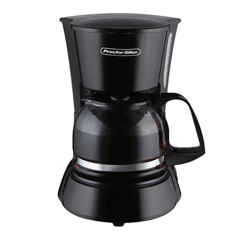 Cafetera Proctor Silex Tazas Negra Walmart En L Nea