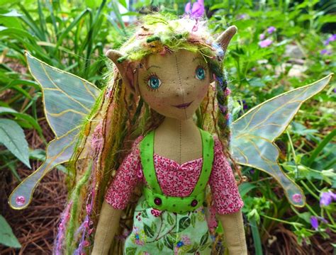 The Fairies Nest Ooak Cloth Dolls And Fiber Fantasies June 2014