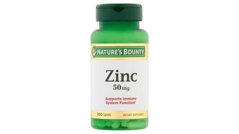 Nature S Bounty Zinc Caplets Mg Ct Delivery Near Me Doordash