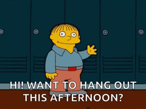 The Simpsons Ralph GIF - TheSimpsons Ralph Hi - Discover & Share GIFs ...