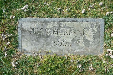 Jess McKinney Find A Grave Memorial