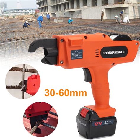 Mm Automatic Handheld Rechargerable Rebar Tier Tool Tying Machine