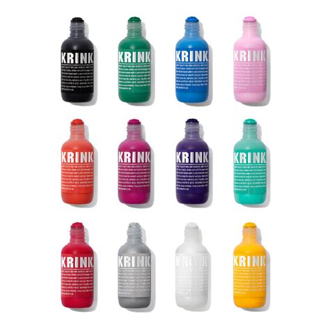 Buy Krink K 60 12 Color Paint Marker Set Vibrant And Opaque Fine Art