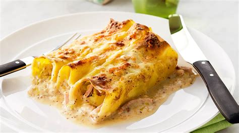 Cannelloni Med Ost Och Kassler Eller Skinka Recept Allt Om Mat