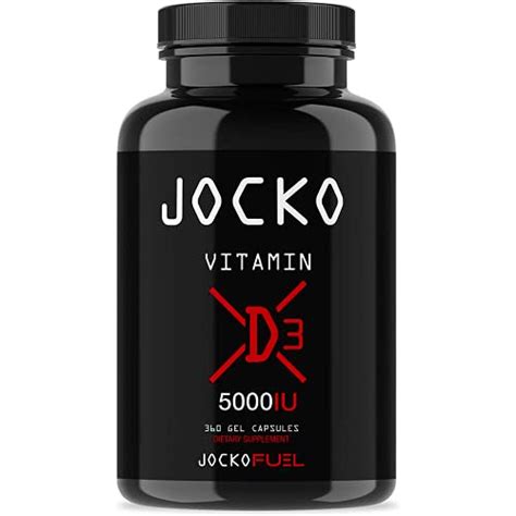 Jocko Vitamin D3 5000iu Supports Immune System 100 Original From