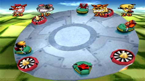 Crash Bash Sky Balls Platinum Relic YouTube