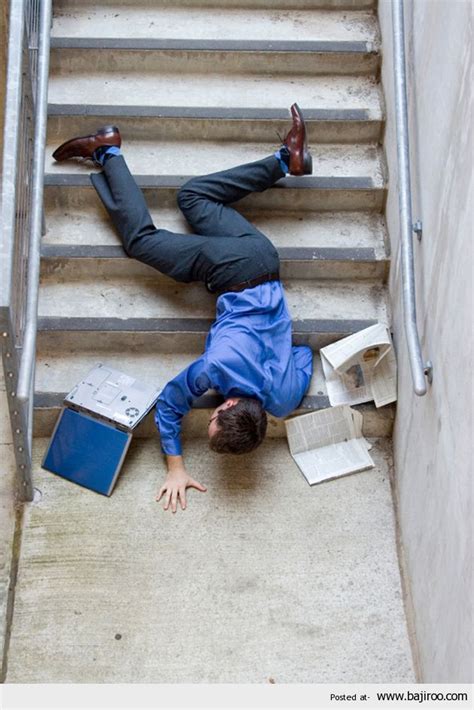 Guy Falling Down Stairs Meme Generator